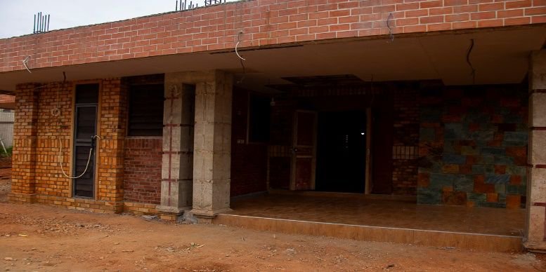 Exterior walkway of Dzidzor (Joy) Hostel